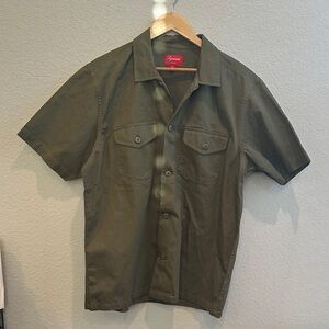 Supreme Khaki Green Shirt